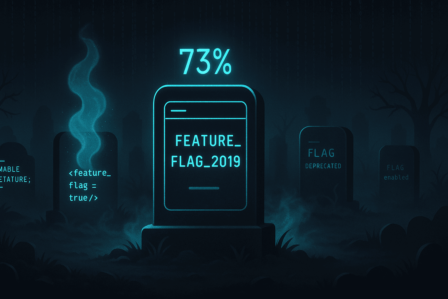 Illustration for Feature Flag Graveyard: Why Most Flags Never Get Removed